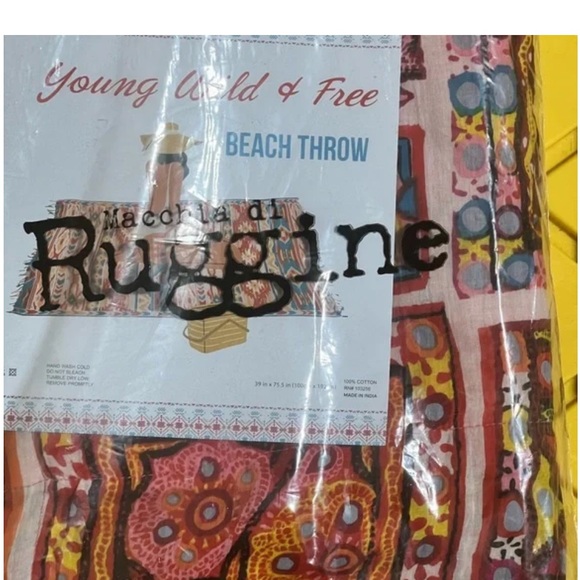 RUGGINE THROW/BEACH TOWEL - Picture 4 of 4